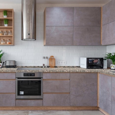 Плот от полиран жълт гранит Кристал 250 x 65 x 3 см