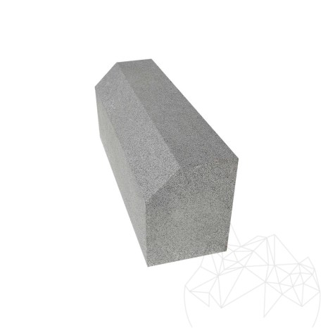 Базалтов бордюр Блек бюти (рязан и скосен 1L) 10 x 15 x 50 см