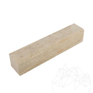 Бордюр от травертин Класик 10 x 10 x 50 см (скосен 1L)