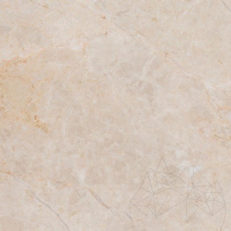 Стъпало от антикиран мрамор Крема Роял (с 1R заобляне по  1L) 120 x 33 x 3 см 