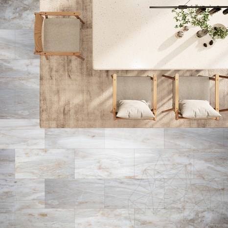 Антикиран мрамор Палисандро 60 x 30 x 3 см (по специална заявка)