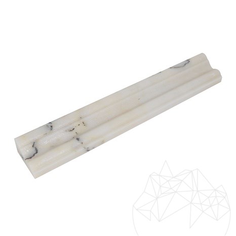 Фриз от мрамор Калаката Лилак М17 4.8 x 30.5 см