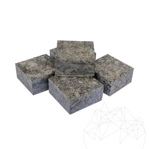 Всестранно рязани павета от горен син лабрадорит Екстра 10 x 10 x 5 см 