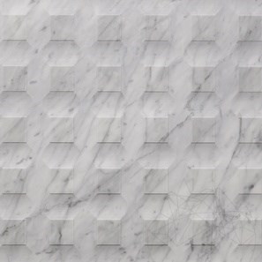 Фаши Carrara White Stud H Design 2 см