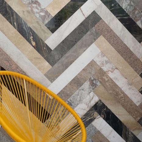 Piatra Naturala Herringbone, 10 x 60 x 2 cm 