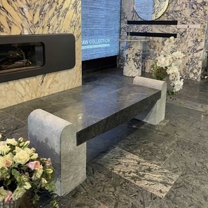 Пейка Романо от мрамор Чепо 165 x 40 x 50 см