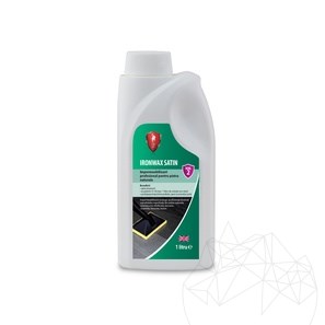 LTP Profesional Ironwax Satin, акрилен препарат за самополиране със сатиниращ ефект, само за интериорна употреба, 1 л