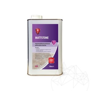 LTP Profesional Mattstone, импрегнатор за естествен камък (силна защита и натурален финиш), 1 л
