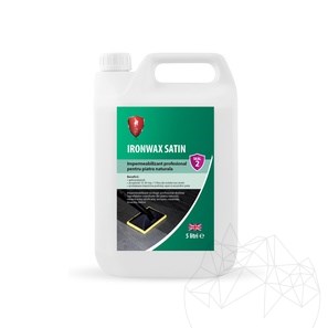 LTP Profesional Ironwax Satin, акрилен препарат за самополиране със сатиниращ ефект, само за интериорна употреба, 5 л