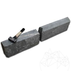 Бордюри от шистов камък Кавала глиц 8-10 см x 20 см x L 