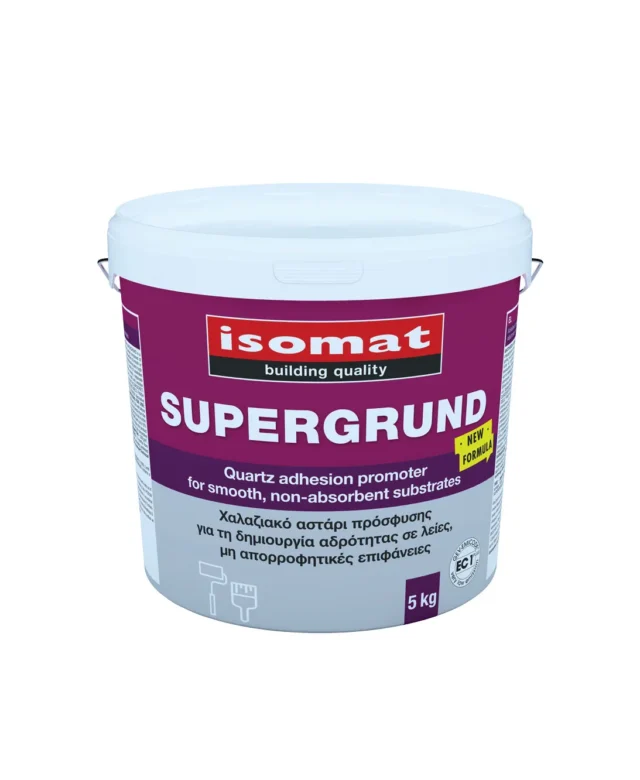 ISOMAT Supergrund – Quartz adhesion primer for smooth surfaces, marble, and natural stone, 5 kg
