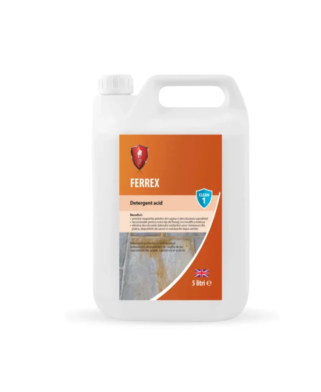 LTP Profesional Ferrex, препарат за премахване на ръжда от гранит, гнайс и пясъчник , 5 л