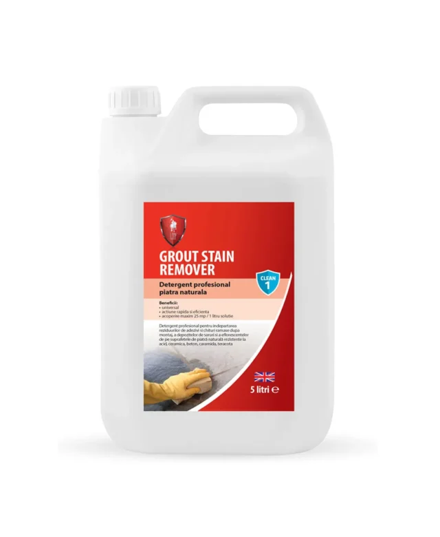 LTP Profesional Grout Stain Remover, препарат за отстраняване на следи от фугиращи смеси и мазилки, 5 л