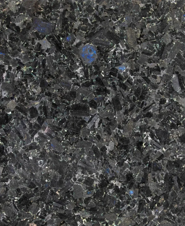 Стъпало от полиран син лабрадорит Екстра 120 x 33 x 2 см