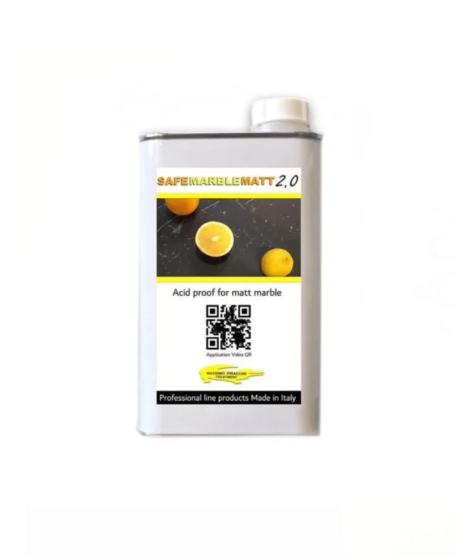 Професионален комплект Safe Marble Mat, 100 мл: Антикорозионна защита (лимони, вино, сокове, оцет и др.)