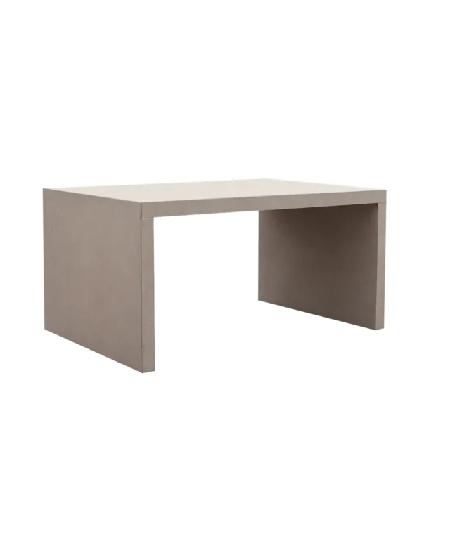 Градинска Пейка Panchina U - Синтерован Камък, 60X90X4XH45 см Eco